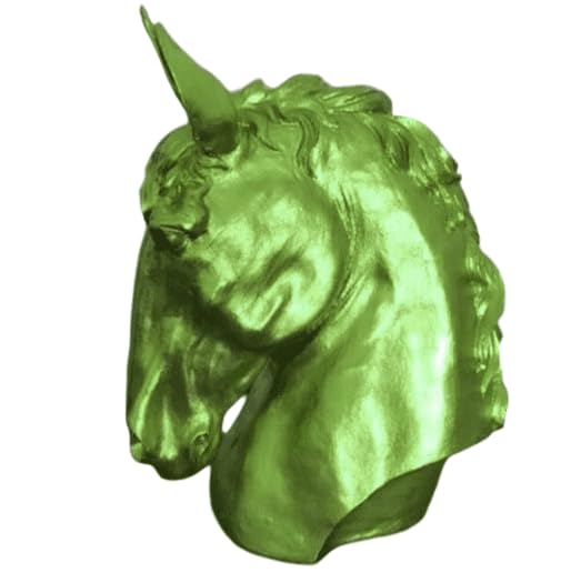 Handmade Horse Head Statue, Elegant Horse Figurine, Horse Head Statue, Horse Sculpture Art, Polyester Horse Statue, Elegant Horse Decor