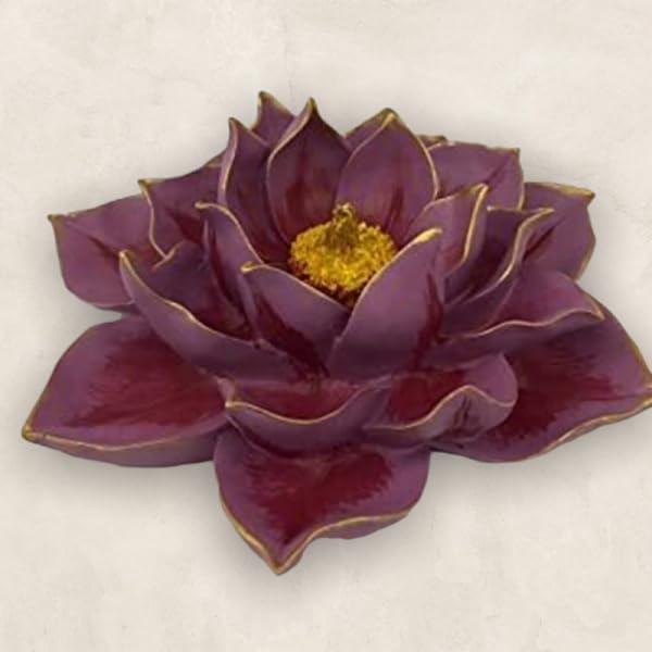 Lotus Sculpture, Lotus Flower Decor, Flower Home Decor, Lotus Flower Sculpture, Lotus Flower Statue, Lotus Statue, Lotus Flower Figurine, Lotus Flower Objects