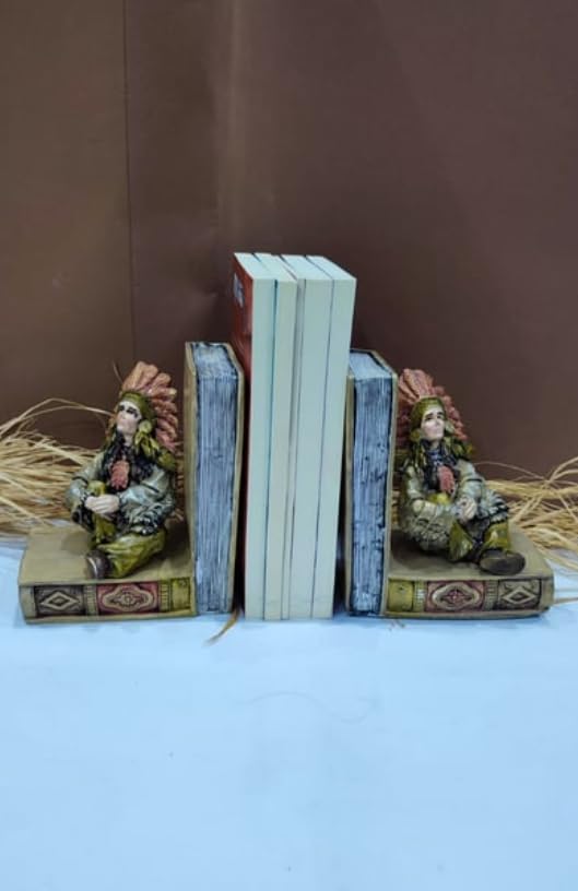 Handgefertigtes Indianer Häuptling Buchsends Set, Indianer Häuptling Buchsends, Polyester Buchsend Set, Indianer Häuptling Buchsends, Einzigartiges Buchsends Geschenk