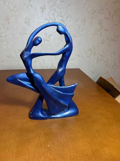 Dancing Couple Statue, Abstract Sculpture, Abstract Couple Figurine, Modern Love Decor, Romantic Gift for Couples, Love Art Decor, Couple Sculpture, Couple Statue