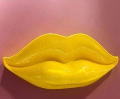 3D Large Lips Sculpture for Wall Decor, Kiss-shaped Wall Art, Modern Lips Wall Art, Lips Wall Decor, Kiss Wall Decor, 3D Large Lips Wall Decor,