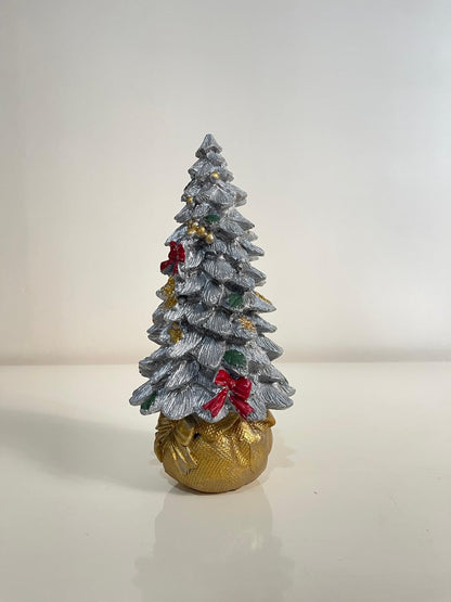 Mini & Large Christmas Tree Figurine, Christmas Tree Decor, Seasonal Tree Figurine, Christmas Decor Gift, Holiday Tree Decor, Christmas Tree Sculpture
