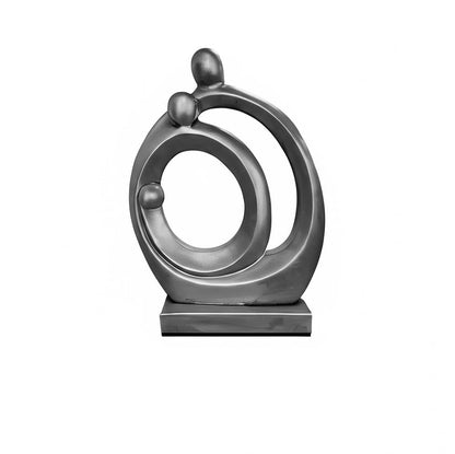 Abstract Family Statue, Modern Abstract Family Statue, Handmade Abstract Family Sculpture, Abstract Family Decor, Family Statue
