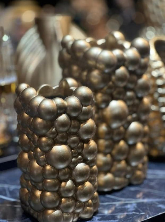 Modern Bubble Vase, Geometric Decor Vase, Contemporary Flower Vase, Luxury Decorative Vase, Handmade Art Vase, Chic Modern Vase, Bubble Vase, Abstract Bubble Vase, Handmade Bubble Vase
