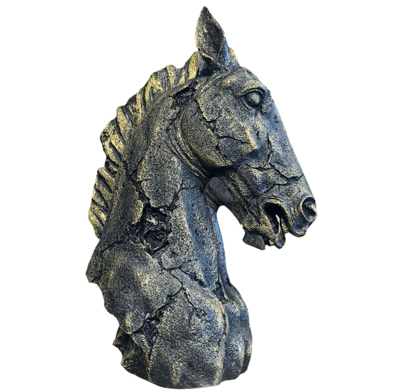 Elegant Horse Head Sculpture, Horse Head Statue, Horse Lover Gift Idea, Luxury Horse Figurine, Modern Equestrian Art, Horse Head Sculpture, Horse Head Decor, Horse Head Figurine