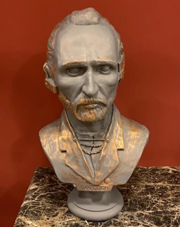 Van Gogh Bust Sculpture, Decorative Bust of Van Gogh, Contemporary Art Bust, Van Gogh Sculpture, Van Gogh Figurine, Van Gogh Decor, Van Gogh Statue, Van Gogh Sculpture