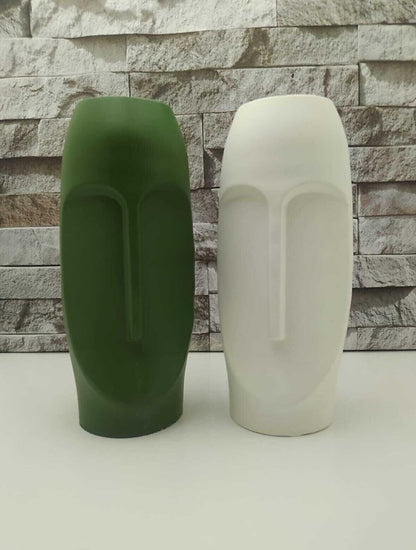 Modern Abstract Face Vase, Face Minimalist Vase, Abstract Face Vase, Face Shaped Planter, Abstract Head Vase, Face Vase, Face Planter Vase