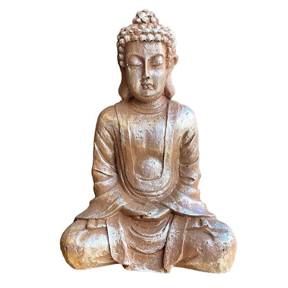 Meditating Buddha Statue, Polyester Buddha Figurine, Small Buddha Sculpture, Buddha Statue in Meditation Pose, Buddha Sculpture