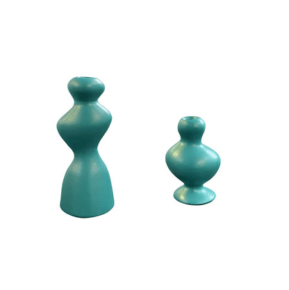 Modern Polyester Candle Holder, Minimalist Candlestick, Nordic Style Candle Holder, Polyester Candle Holder, Handmade Candle Holder