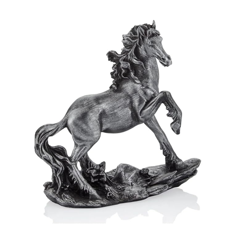 Handcrafted Horse Statue, Modern Animal Statue, Polyester Horse Art, Modern Horse Decor, Horse Lover Decor, Horse Sculpture, Horse Statue