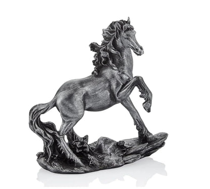 Handcrafted Horse Statue, Modern Animal Statue, Polyester Horse Art, Modern Horse Decor, Horse Lover Decor, Horse Sculpture, Horse Statue