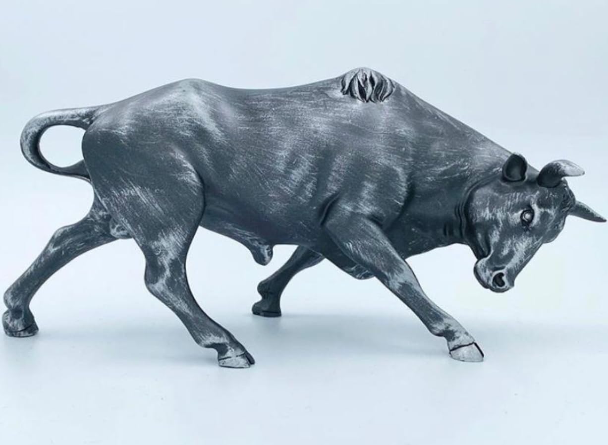 Bull Figurine, Bull Decor Statue, Elegant Bull Sculpture, Modern Bull Bust, Modern Bull Sculpture, Bull Lover Gift, Bull Sculpture, Modern Bull Statue, Bull Statue, Modern Bull Decor
