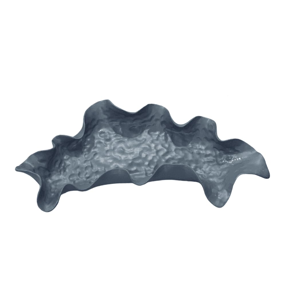 Wavy Edge Decorative Tray Set, Wavy Edge Tray, Modern Decorative Bowl, Unique Centerpiece Tray, Stylish Catch All Tray, Wavy Design Bowl, Modern Art Decor, Wavy Art Decor