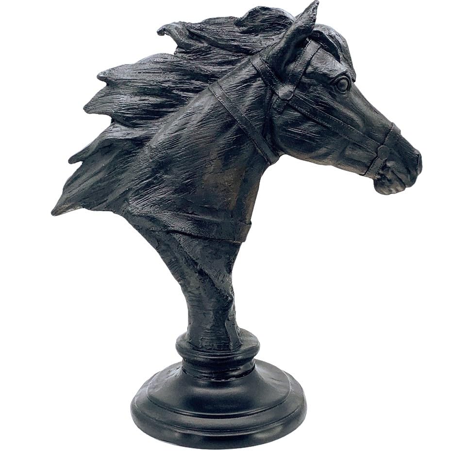 Elegant Horse Head Sculpture for Home Decor, Decorative Horse Figurine, Horse Head Decor, Unique Horse Statue, Horse Lover Gift Idea