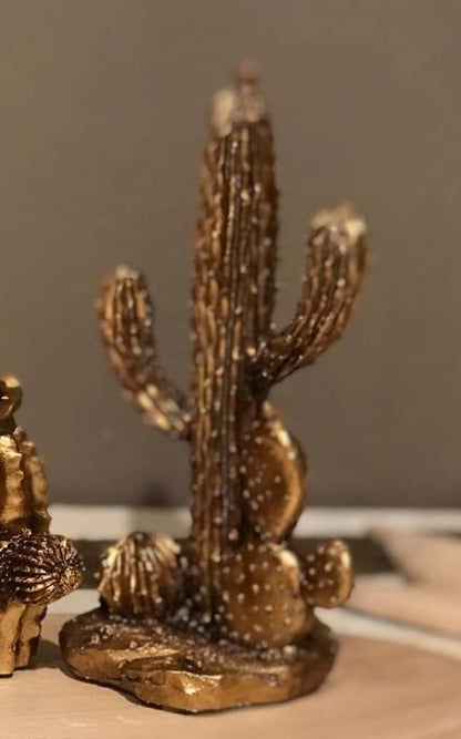 Decorative Cactus Statue, Polyester Cactus Decor, Cactus Statue, Cactus Home Decor, Artificial Cactus Art, Cactus Table Decor, Cactus Decor