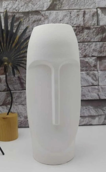 Modern Abstract Face Vase, Face Minimalist Vase, Abstract Face Vase, Face Shaped Planter, Abstract Head Vase, Face Vase, Face Planter Vase