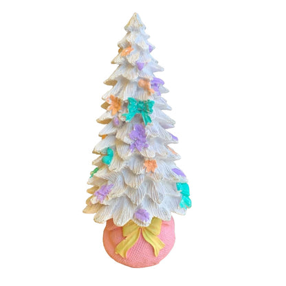 Mini & Large Christmas Tree Figurine, Christmas Tree Decor, Seasonal Tree Figurine, Christmas Decor Gift, Holiday Tree Decor, Christmas Tree Sculpture