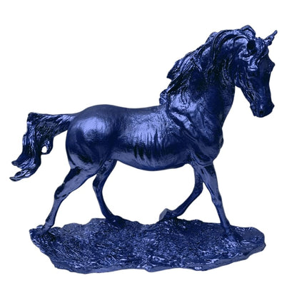 Handcrafted Horse Statue, Equestrian Art Sculpture, Luxury Horse Decor Figurine, Horse Ornament Collectible, Horse Sculpture, Horse Decor