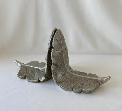 Feather Bookends for Shelves and Desk, Decorative Bookends, Unique Gifts for Book Lovers, Feather Bookends, Unique Book Lover Gifts, Feather Bookshelf, Feather Home Decor