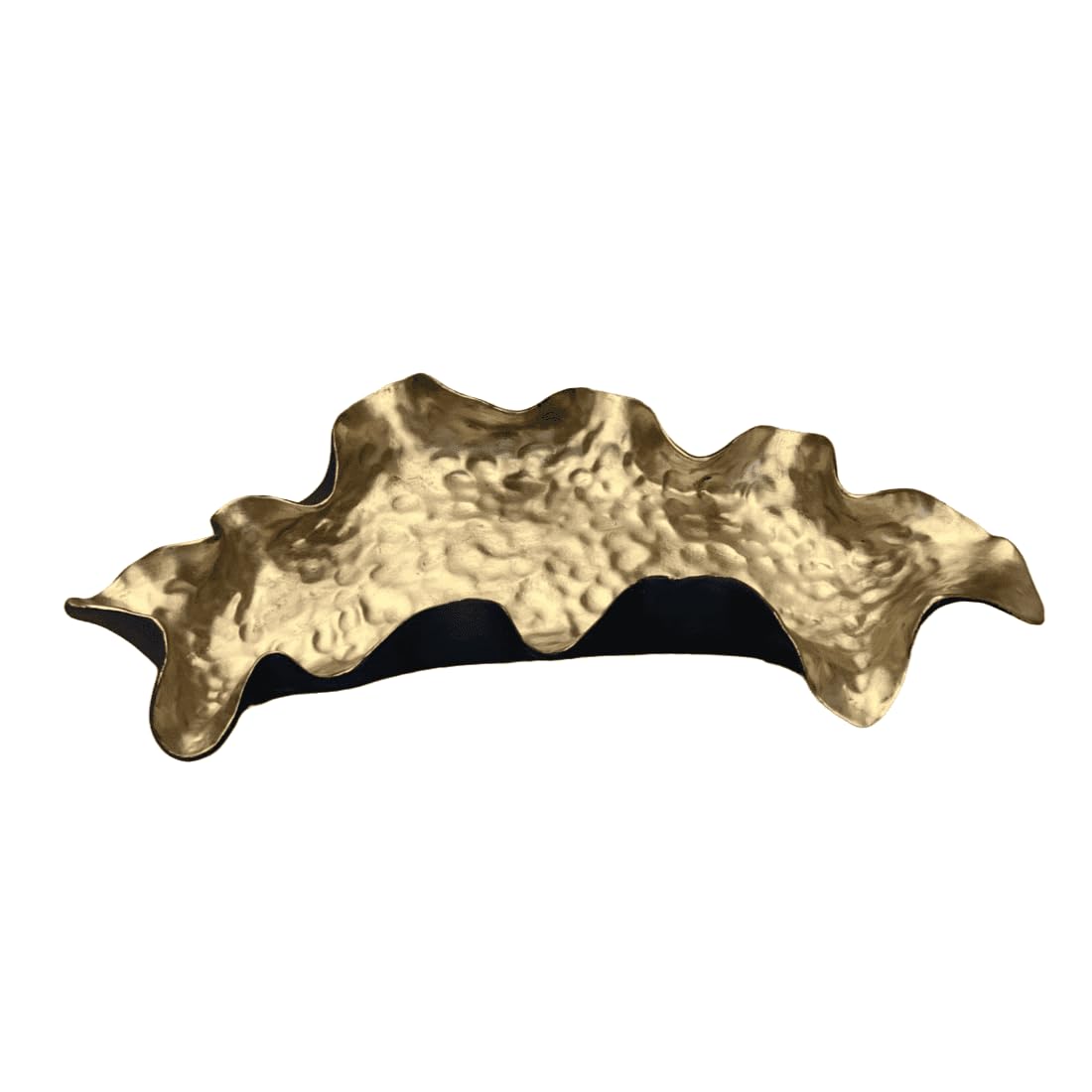 Wavy Edge Decorative Tray Set, Wavy Edge Tray, Modern Decorative Bowl, Unique Centerpiece Tray, Stylish Catch All Tray, Wavy Design Bowl, Modern Art Decor, Wavy Art Decor