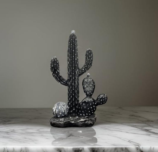 Decorative Cactus Statue, Polyester Cactus Decor, Cactus Statue, Cactus Home Decor, Artificial Cactus Art, Cactus Table Decor, Cactus Decor