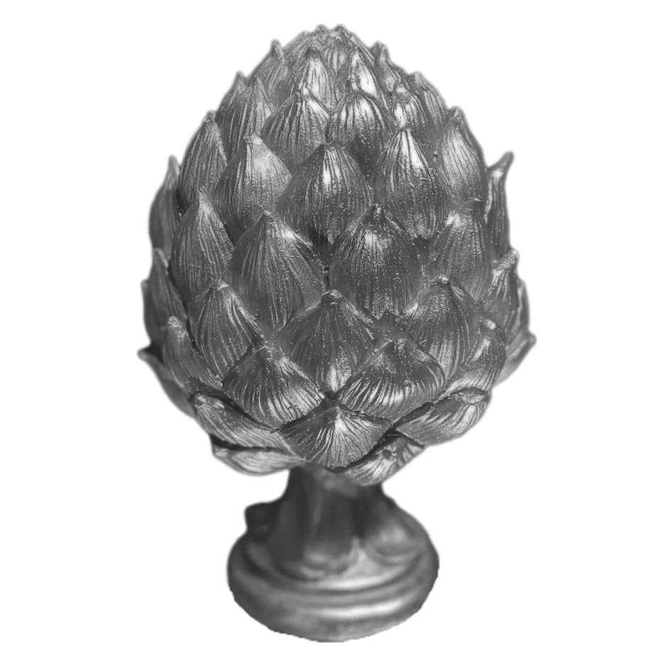Decorative Artichoke Sculpture, Elegant Artichoke Decor, Polyester Artichoke Sculpture, Artichoke Statue, Polyester Artichoke Statue