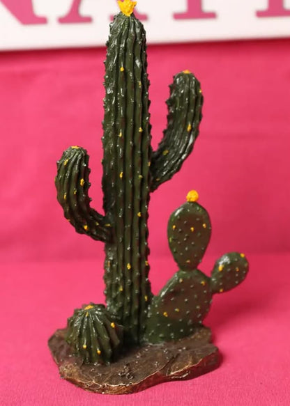 Decorative Cactus Statue, Polyester Cactus Decor, Cactus Statue, Cactus Home Decor, Artificial Cactus Art, Cactus Table Decor, Cactus Decor