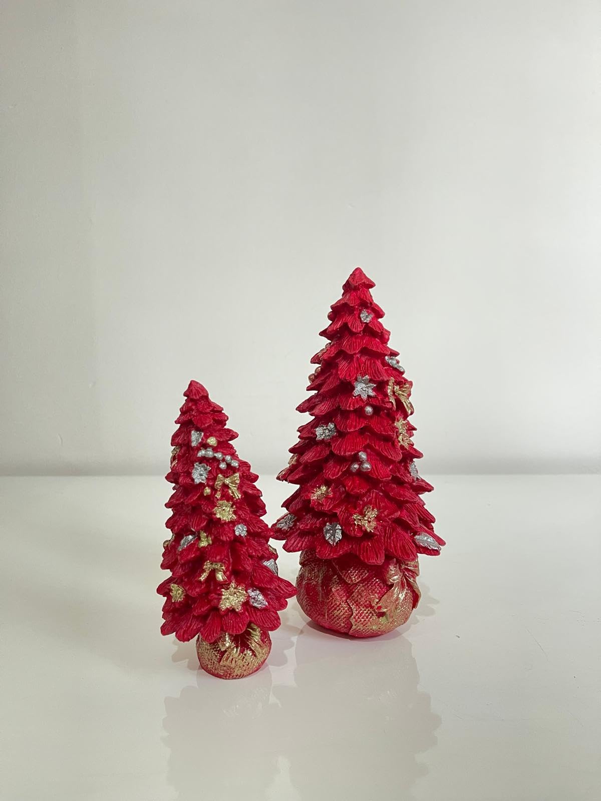 Mini & Large Christmas Tree Figurine, Christmas Tree Decor, Seasonal Tree Figurine, Christmas Decor Gift, Holiday Tree Decor, Christmas Tree Sculpture
