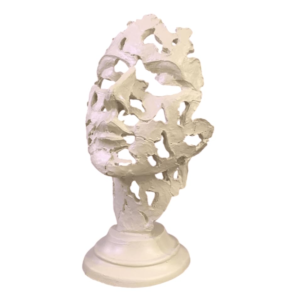 Female Face Sculpture, Abstract Face Decor, Handmade Face Statue, Artistic Face Bust, Abstract Head Statue, Face Statue, Face Decor, Face Figurine, Face Objects, Abstract Face Statue