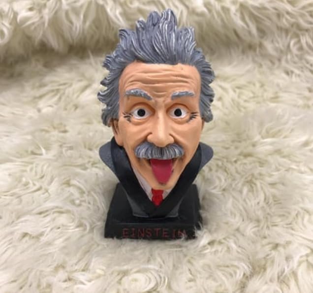 Einstein Tongue Out Statue, Handmade Einstein Bust Sculpture, Albert Einstein Mini Statue, Einstein Head Figurine, Einstein Bust Statue, Einstein Tongue Out Sculpture