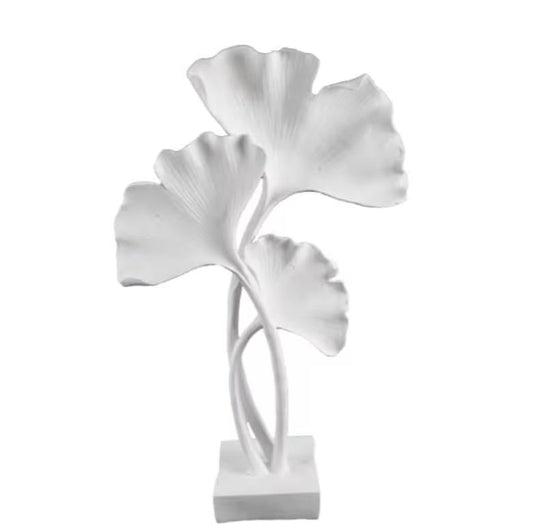 Large Triple Leaf Figure Object, Minimalist Leaf Decor, Abstract Leaf Figurine, Leaf Decor, Leaf Statue, Leaf Sculpture, Leaf Figurine, Leaf Objects, Minimalist Leaf Statue