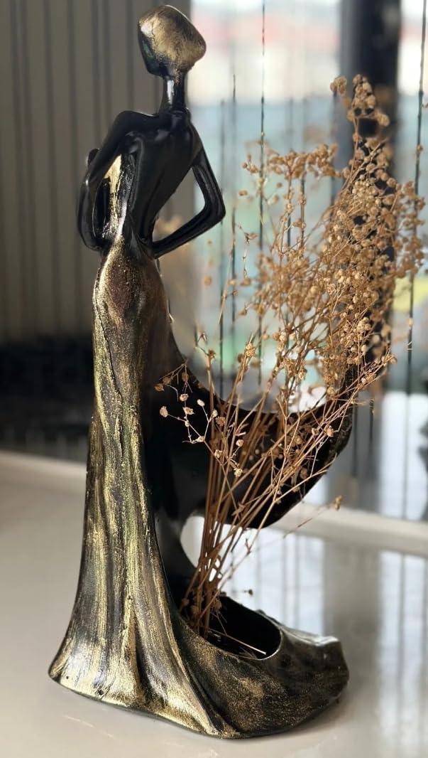 Elegant Woman Wine Rack Sculpture, Lady Wine Holder Statue, Woman Wine Rack, Modern Woman Sculpture Wine Rack, Artistic Bar Decor