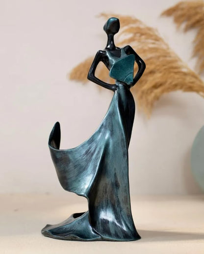 Elegant Woman Wine Rack Sculpture, Lady Wine Holder Statue, Woman Wine Rack, Modern Woman Sculpture Wine Rack, Artistic Bar Decor