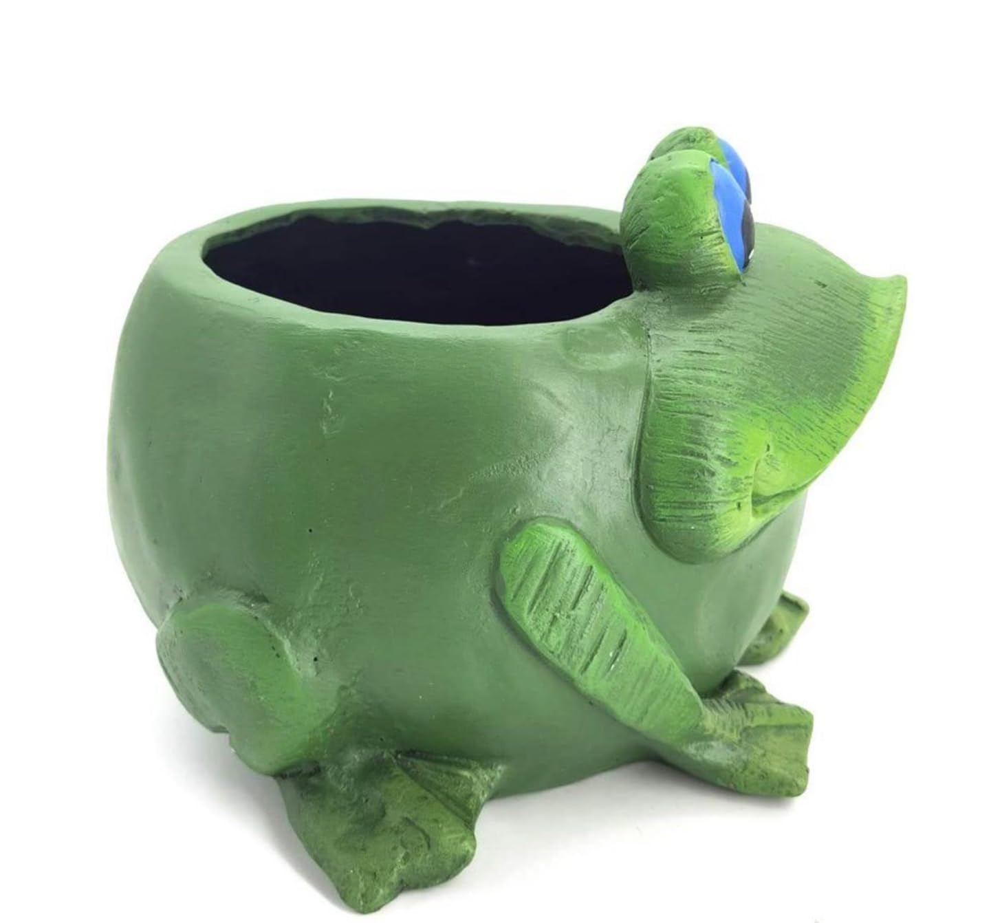 Frog Planter Pot, Frog Shaped Flower Pot Planter, Frog Planter for Indoor, Frog Vase, Frog Themed Vase, Gift For Frog Lovers, Frog Plant Pot