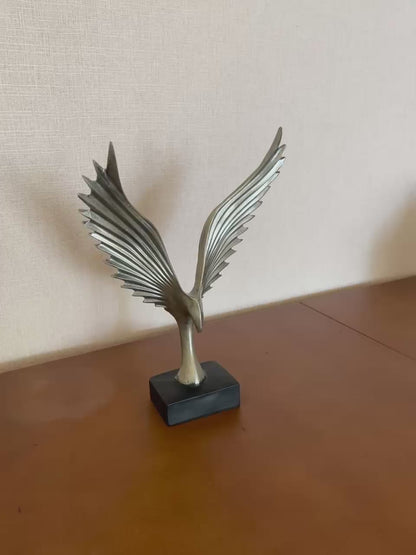 Decorative Abstract Phoenix Statue, Modern Wing Figurine, Home Decor Ornaments, Eagle Statue, Decorative Eagle Showpiece, Eagle Sculpture, Eagle Statue, Eagle Decor