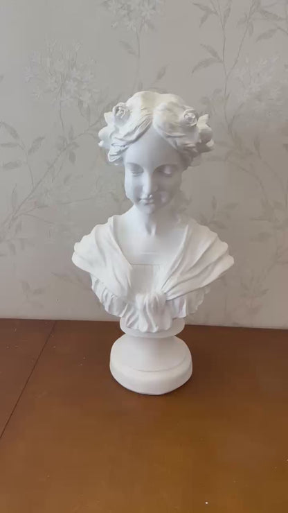 Ophelia Büste Skulptur, Antik-Stil Dekorative Statue, Antik-Stil Statue, Ophelia Büste, Ophelia Büste Dekor, Ophelia Büste Statue, Ophelia Büste Skulptur, Ophelia Dekor