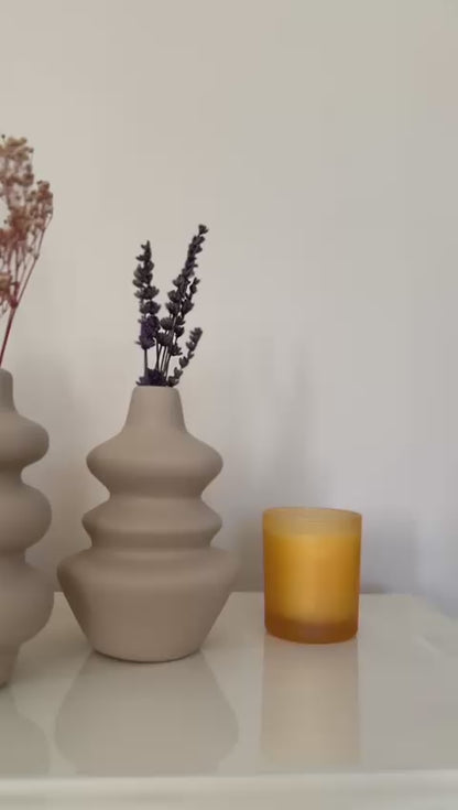 Minimal Ceramic Bubble Vase, Nordic Bubble Swirl Vase, Flower Pot, Dried Flower Vase, Nordic Vase, Wave Ceramic Vase, Decorative Vase, Bubble Vase, Ceramic Bubble Vase, Flower Vase